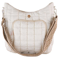 Simply Southern Quilted Puff Crossbody Bag in Wisp