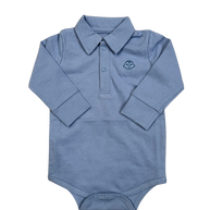 Tasty Tie® - Organic Collared Baby Boy Bodysuit