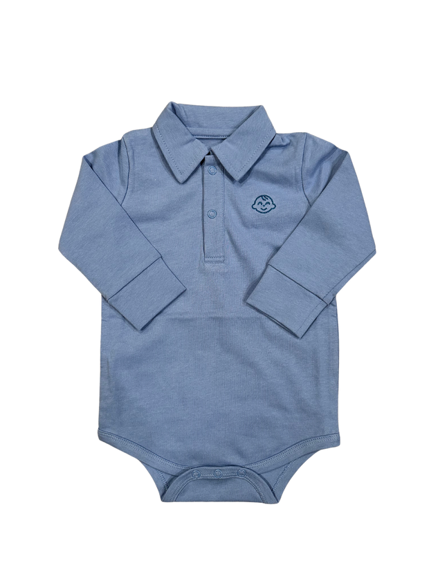 Tasty Tie® - Organic Collared Baby Boy Bodysuit