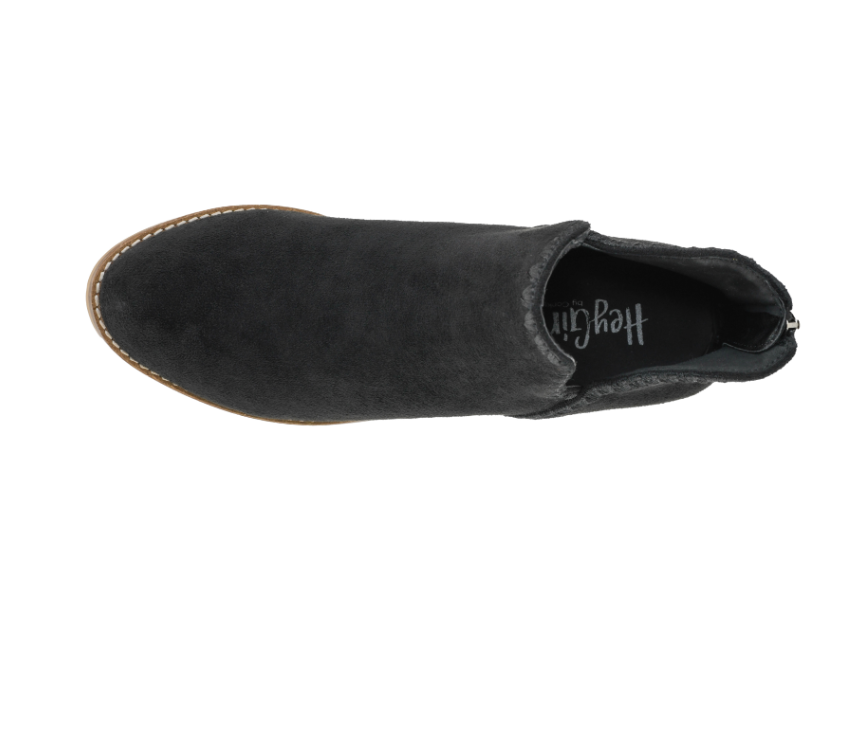 Corkys Spice It Up Booties - Black Faux Suede