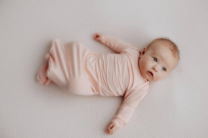 Heavenly Pink Knotted Gown & Bow