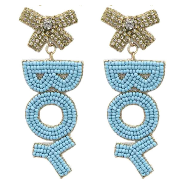 It's a Boy Earrings