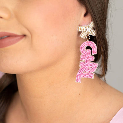 It's a Girl Earrings