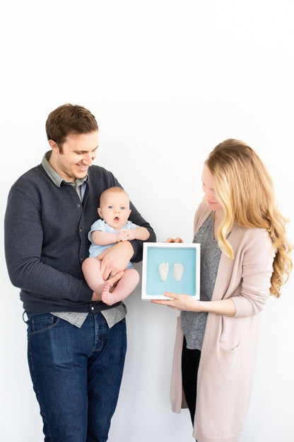 3D Baby Hand or Foot Print Frame and Impression Kit